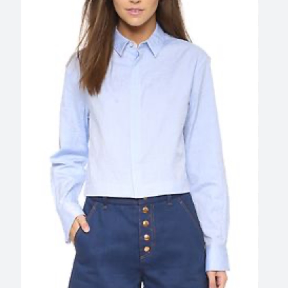 Rag & bone Audrey corp poplin shirt